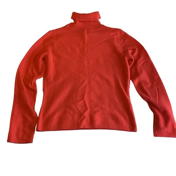 Alfani 2 ply 100% Cashmere Turtleneck Sweater - Picture 2 of 11